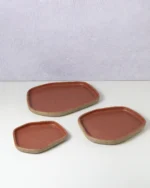 Trio de travessas orgânicas - Imagem 3
