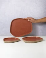 Trio de travessas orgânicas - Imagem 4