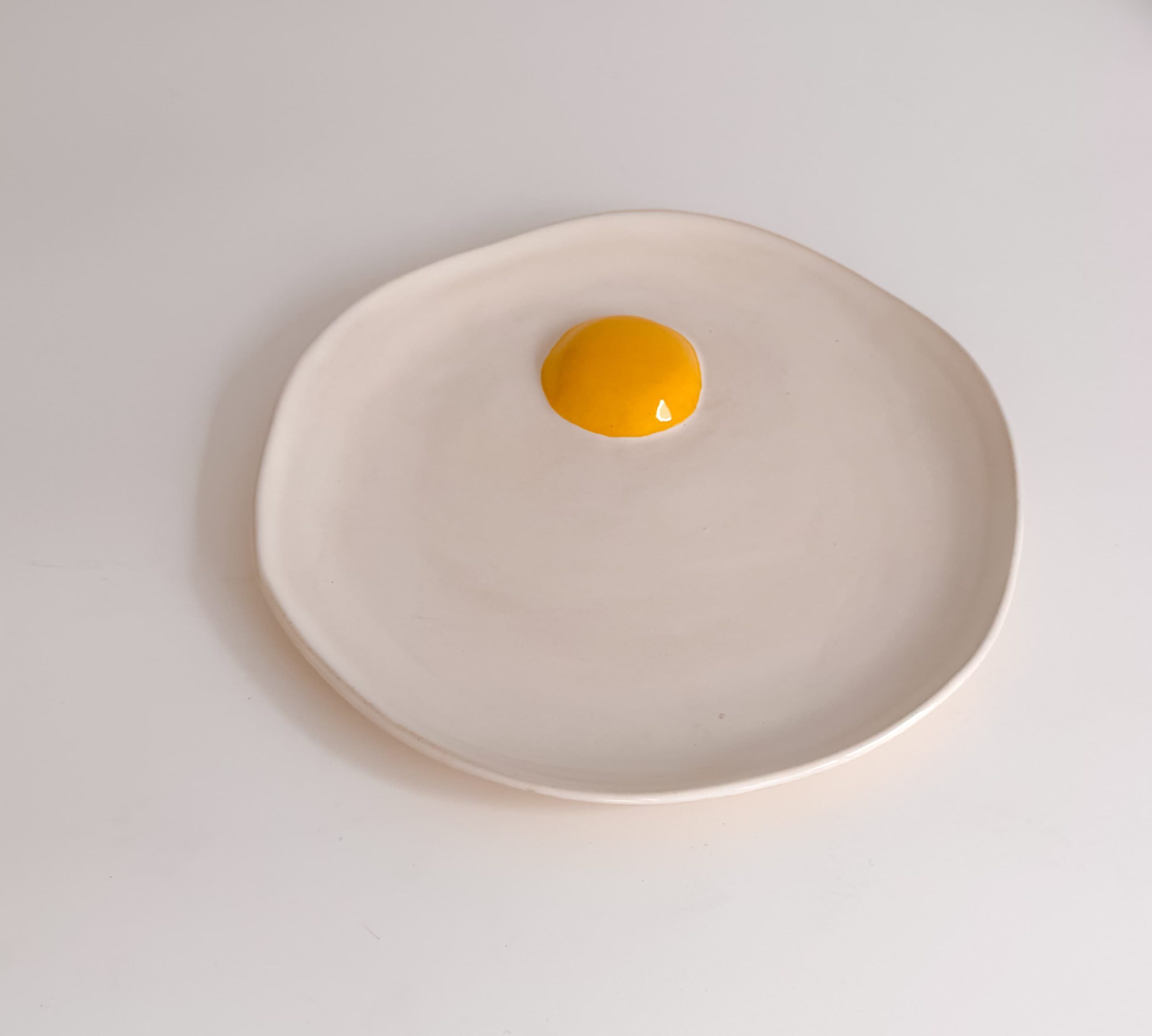 Prato sobremesa Egg