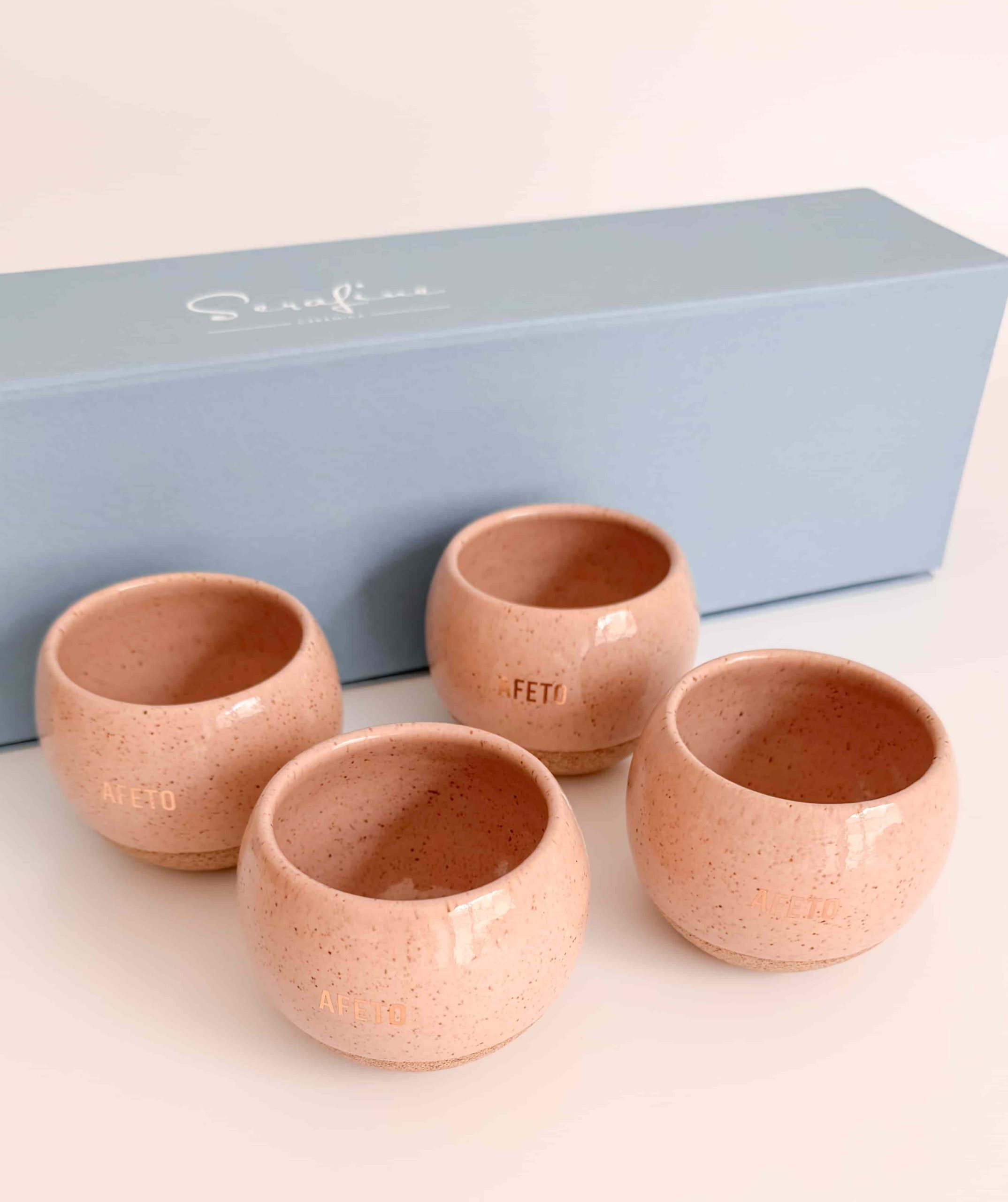 Kit 4 copos de café Faro – Afeto